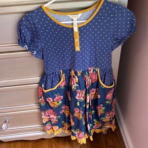 Matilda Jane size 14 short sleeve fall dress